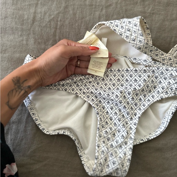 Original Penguin Bikini Set, Matching Swim Top & Bottom, White, Size: Medium - Picture 6 of 6